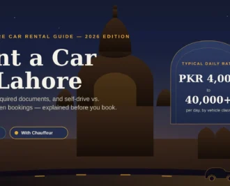 How to rent a car in Lahore with affordable rental options.